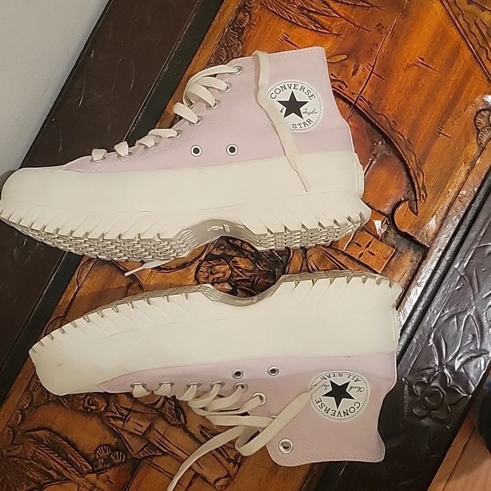 Converse lug sneakers‎ unisex women's 8.5 men's 6.5 EUC Sneakerhead Indie Sleaze
